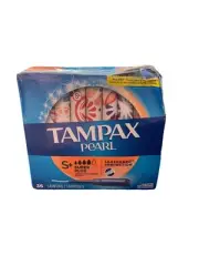 Tampax Pocket Pearl S+ Super Plus 36 Tampons w/LeakGuard **Damaged Box**