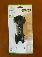 EVO Aluminum 80mm Threadless Stem - 1 1/8" Steerer Tube - 31.8mm Handlebar-Black