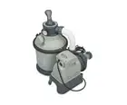 Intex Krystal Clear Sand Filter Pump for Above Ground Pools 1200 GPH Pump Fl...