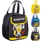 Cartoon Pikachu Thermal Insulated Lunch Bags Picnic Food Storage Lunch Box AU