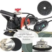 Granite marble wet polisher 3/4" Radius Bullnose B20 router bit 16 concrete buff