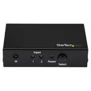 StarTech 2x1 HDMI Video Switch, 4K60, HDMI Video Switcher, 4K 60Hz - VS221HD20