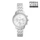 FOSSIL Neutra 輕奢雅致計時女錶 銀色不鏽鋼鍊帶 36MM ES5217