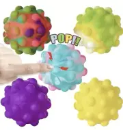 5 PCS Stress Balls Fidget Toys，Pop Ball Bubble Sensory Fidget Toys