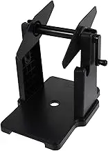COHEALI 1 Set Rolls Label Holder Hand Holders Retractable Succulent Desk Organizer Tiered Thermal Tin Home para to Mini Sprayer Replacement Label Paper Holder Plastic Black