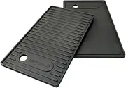 Barbecook Universal Enamelled Cast Iron Grill Plate Black for Brahma 42.7 x 2 x 24 cm
