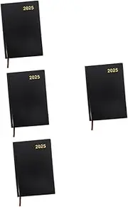 4pcs Academic Planner 2025 Weekly Monthly Daily Planner Notebooks Planners Simple Design Planner for Teachers Students A5 Size