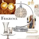 Modern Luxury Crystal Desk Lamp Bedroom Bedside Night Light Hotel Table Lamp UK