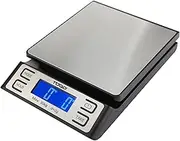 TODO 30Kg Digital Postal Scale Stainless Steel Plate Blue LCD Display Tare Post 2G Graduation