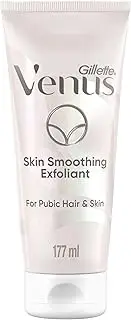 Gillette Venus Skin Smoothing Exfoliant, Pubic Hair and Skin, 177ml