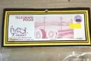 DAPOL C24 OO HO GAUGE TELEGRAPH POLES & CABLE DRUMS for MODEL RAILWAY LAYOUT ol