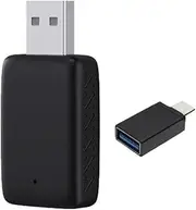 Wired to Wireless Carplay & Android Auto Wireless Adapter USB Plug and Play Mini Adapter -Compatible 5.0 WiFi OTA Upgrade for Cars with OEM Wired CarPlay Android Auto