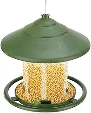 Bird Feeders for Outdoors | Hangable Automatic Food Dispenser - Weatherproof Bird Feeder for Outside, Birdfeeder for Wild Finch, Blue Jay, Chickadee