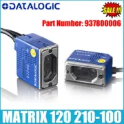 Original Datalogic MATRIX 120 210-100 WVGA SER 1D Fixed Barcode Scanner USB Kit