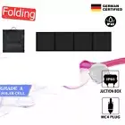 12V 400W Folding Solar Panel Blanket Flexible Mono Mat Completed Kit With Legs