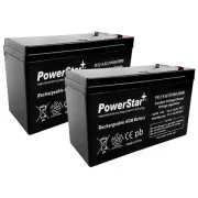 PowerStarÃÂ® 2 Pack - 12V 9Ah BATTERY APC BACK-UPS NS1250, NS 125