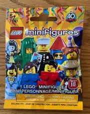 LEGO Minifigure Series 18 - Party Lego Item: 6212813 Brand New & Unopened