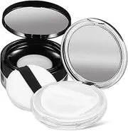CANIGHT Makeup Puff Travel Container Empty Cushion Compact Case for Loose Storage
