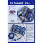 The Walkabout Wallet Pattern Studio Kat Designs Quilting Craft