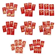 1 Pack New Year Redness Envelopes Spring Festival Chinese Zodiacs Money Packets