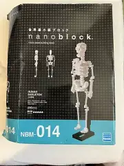 Kawanda Nanoblock Human Skeleton (NBM-014) Micro Building Block Kit - New