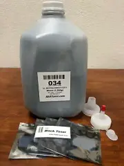 (1,000g) Black Toner Refill for Canon 034, MF820Cdn MF810Cdn, C1225 if + 5 Chip