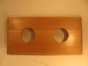 WEEMS PLATH CLOCK INSTRUMENT OAK WALL MOUNT PANEL