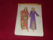 1972 SIMPLICITY #5315 - LADIES FLOOR LENGTH CAFTAN PATTERN SM or MED or LRG
