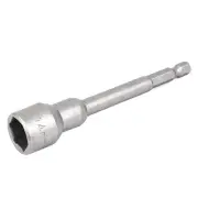 Metric 14mm Hex Socket Magnetic Nut Driver Set Adapter Drill Bit 100mm Length