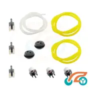 3 Primer Bulb Fuel Line For Ryobi Stihl Mcculloch Talon Trimmer Whipper Snipper