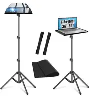 Projector Tripod Stand Higher 27-63" Adjustable Projector Stand Foldable DJ T...