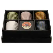 Omotenashi Sogimegosai Set of 5 Tea Cups - 310ml