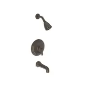 Newport Brass 3-912BP/07 Balanced Pressure Tub & Shower Trim Set English Bronze