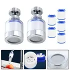 Faucet Water Filter For Kitchen Sink Or Bathroom Mount Tap Purifier Splash Guard