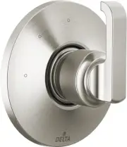 Delta T11889 Tetra Three Function Diverter Valve Trim - Lumicoat Stainless