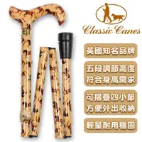 在飛比找ETMall東森購物網優惠-英國Classic Canes 可摺疊收納+調整高低手杖-4