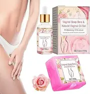 2 Vaginial Soap Bar,Handmade Soap for Women | Ph Balance Natural Oil Eliminates Odor for Women Soap, Female Privacy Care Serums