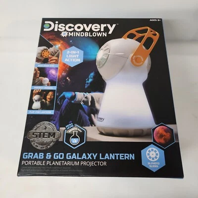 Discovery™ #Mindblown Grab & Go Galaxy Lantern Portable Planetarium Projector