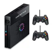 X6S 4K Hd Tv Game Console With Wired Handle - 128G Double Battle For Psp / N64 3D Arcade