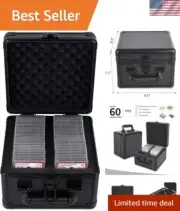 Durable Aluminum Graded Card Case: Secure Storage for PSA, BGS & CSG Cards