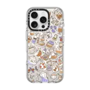 iPhone 16 Pro Clear Case MagSafe Compatible coffeeholic by smoleart