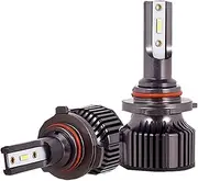 HAN-Store 2PCS Mini Turbo H7 H4 Auto Led Headlight 12V 6000K 10000LM Lamp H1 H8 H11 9005 HB3 9006 HB4 D2S Led Bulb Fit for Car (Emitting Color : 6000K, Socket Type : H1)