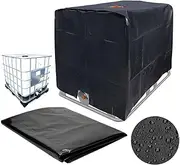IBC Tote Cover, 1000L Water Tank Protective Cover for Garden Rain Water Tank, 210D Sunshade for Protect Water Tank from Harmful UV Rays