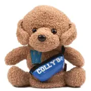 Collys Lovely Poodle Dog Wood Head Cover Golf Club Plush Cute Doll