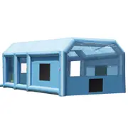 Inflatable Paint Booth 26.2x14.8x9.8ft Inflatable Spray Booth 950W+750W