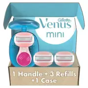 Gillette Venus Mini ComfortGlide White Tea Razors for Women, Includes 1 Mini Han