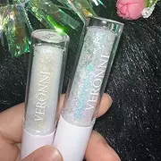Liquid Glitter Eyeshadow 2pcs,Glitter Eyeshadow Makeup Kit,Shimmer Liquid Eye Shadow Stick,Waterproof Long Lasting Shiny Colorful Glitter Eye Shadow for Women Girls(#01#03)