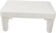 HOMOBABE Toilet Step Stool for Adults Non Slip Bathroom Foot Stool Optimal Squatting Position for Easier Bowel Movements Durable Comfortable Design Poop Stool