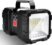 LETOUR LED Torch Rechargeable, 50000Lumens Super Bright Spotlight