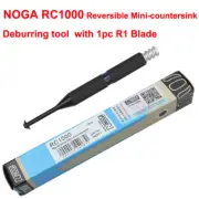 1pc NOGA RC1000 Reversible Mini-countersink Deburring tool with 1pc R1 Blade